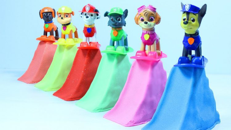 Kinetic-Sand-Slides-and-Paw-Patrol-Count-Numbers-Learn-Colors