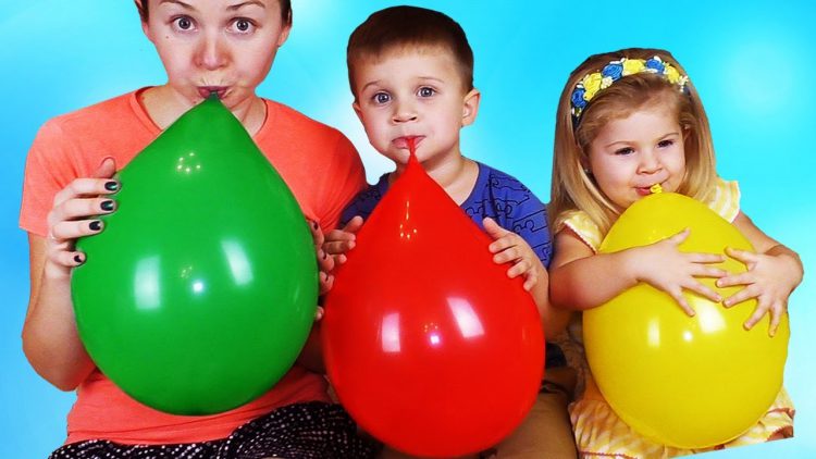 Learn-Colors-with-Balloons-and-Finger-family-song-nursery-rhymes-Fun-learning-colors-for-kids
