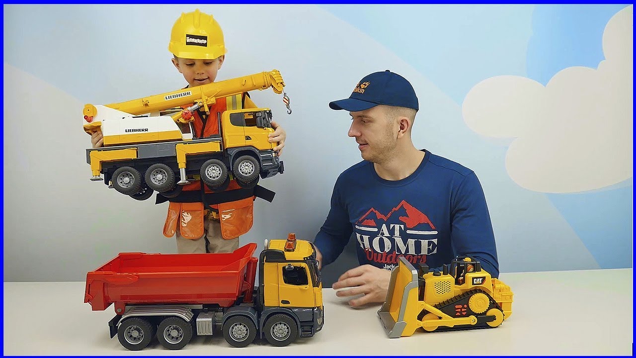 MASHINKA-BULDOZER-dlya-detej-Avtokran-Pogruzchik-Samosval-Evakuator-i-Musorovoz-MASHINKI-POMOSHHNIKI