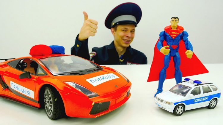 Politsejskij-Supermen-i-inspektor-Fyodor-na-zadanii.-Video-pro-mashinki