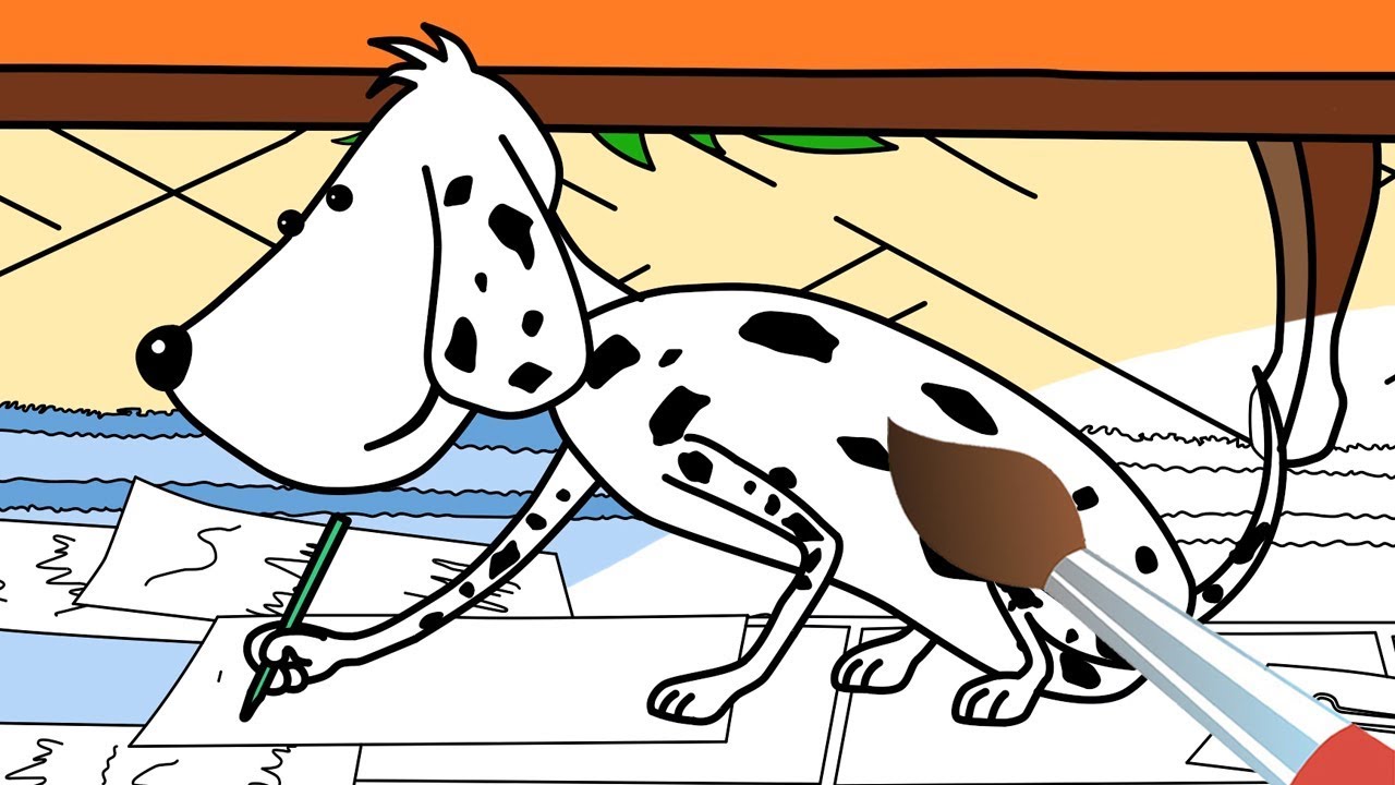 Raskraska-Uchim-tsveta-s-TSarevnoj-Novogodnyaya-Razvivayushhie-multiki-dlya-malyshej