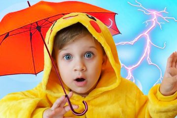Roma-pretend-play-with-color-Umbrellas-Learn-colors-and-Nursery-Rhymes-for-children