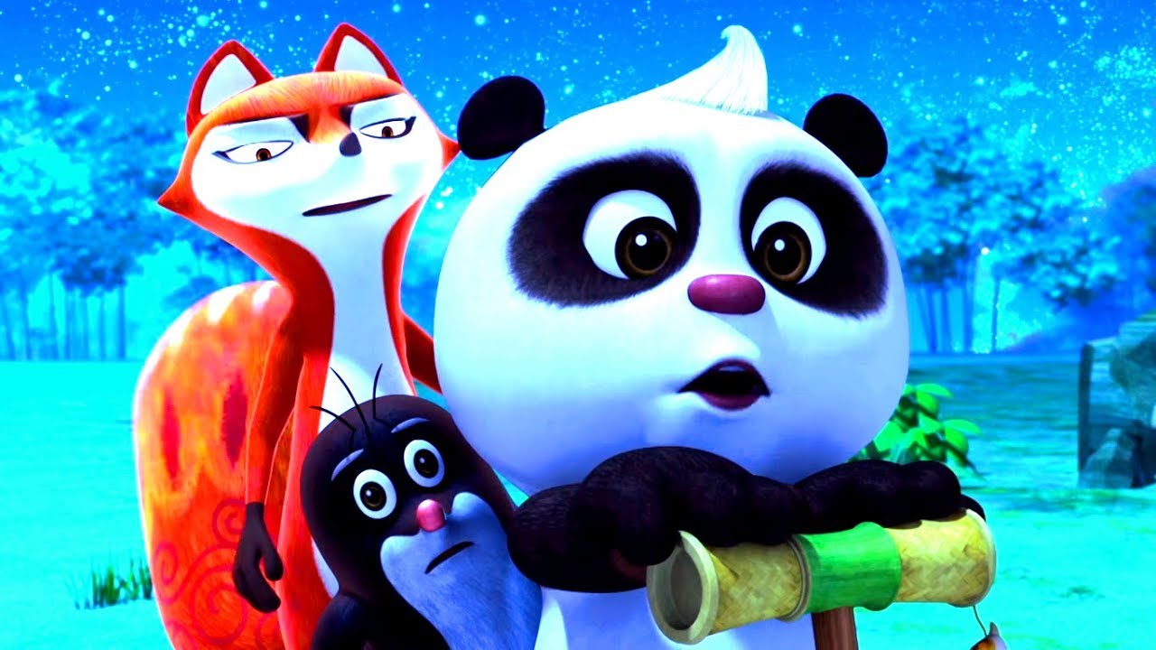 Veselye-multiki-Krotik-i-Panda-Lyubimye-serii-podryad-Sbornik-dlya-detej