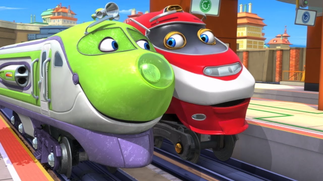 Veselye-parovoziki-iz-CHaggingtona-Novye-serii-Koko-Ekspress-SHkiper-Styu-i-Parovoj-kran