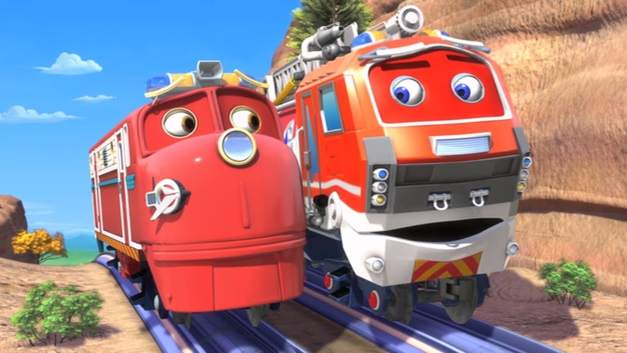 Veselye-parovoziki-iz-CHaggingtona-Novye-serii-Smotritel-Kormak-Uchebnyj-lager-Multiki