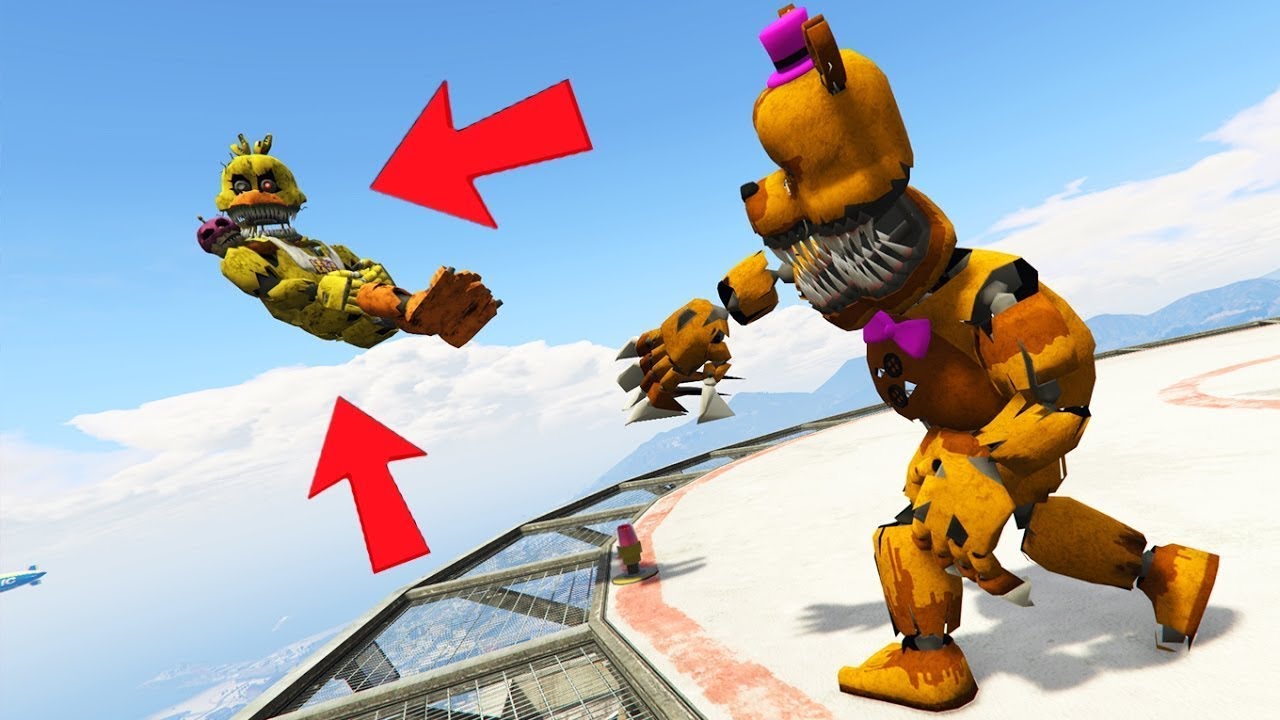 CHTO-BUDET-ESLI-UDARIT-ANIMATRONIKA-FNAF-FNAF-Majnkraft-v-Realnoj-zhizni-Video-Dlya-detej-Multik