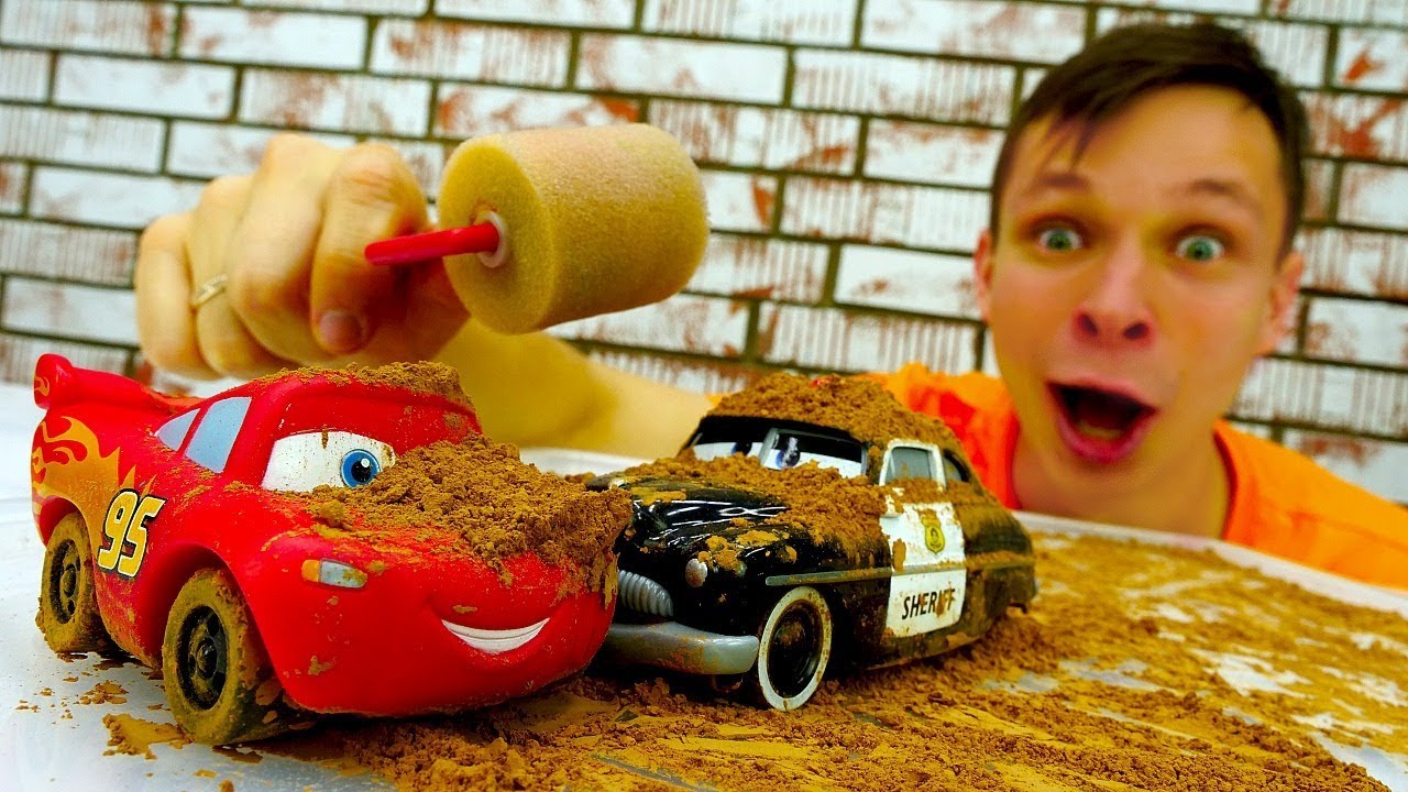 Ekstremalnye-gonki-Tachek-Fyodor-delaet-avtomojku-dlya-Makvina