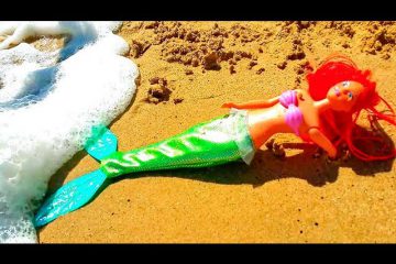 MERMAID-Rusalochka-Printsessy-Disneya-Rusalochka-Ariel-Multik-Trapped-Mermaid-doll-Nastushik