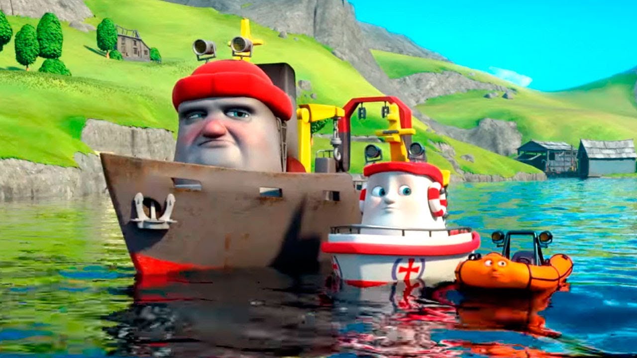 Multiki-dlya-detej-Korablik-spasatel-Elayas-Monstr-iz-glubiny