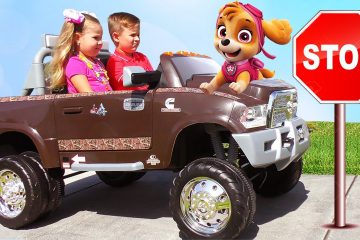 Roma-and-Diana-Pretend-Play-with-Paw-Patrol-Toys-Video-for-Kids