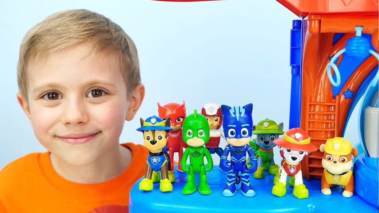 SHHenyachij-Patrul-i-GEROI-V-MASKAH-znakomyatsya-i-igrayut-v-IGRU-DZHENGA-vmeste-s-Danikom-Nosiki-Kurnosiki