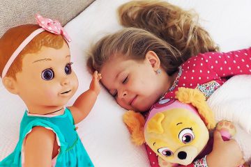 Diana-pretend-play-with-Baby-Doll-Funny-videos-compilation-by-Kids-Diana-Show
