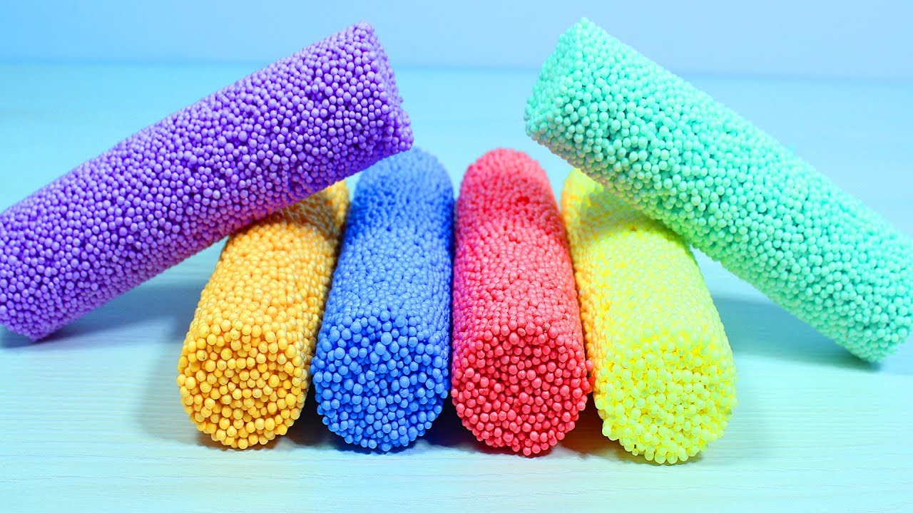 Foam-slime-Colors-Surprises-Toys-Peppa-Pig-Masha-and-the-Bear-Learn-color-and-Counting-Numbers