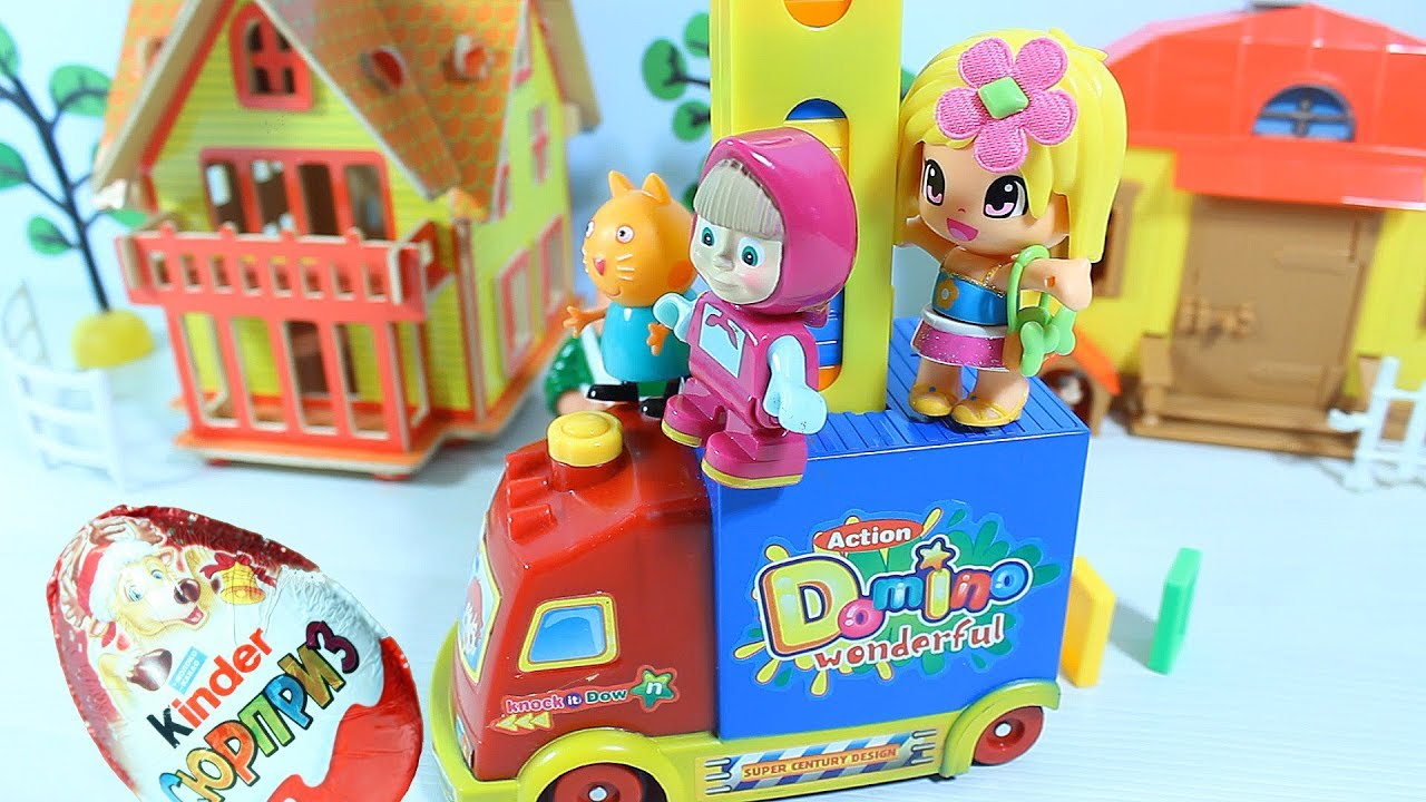 Kukla-Masha-Poyom-pesenku-Igraem-s-igrushkami-Mashinka-Domino-Sbornik-serij