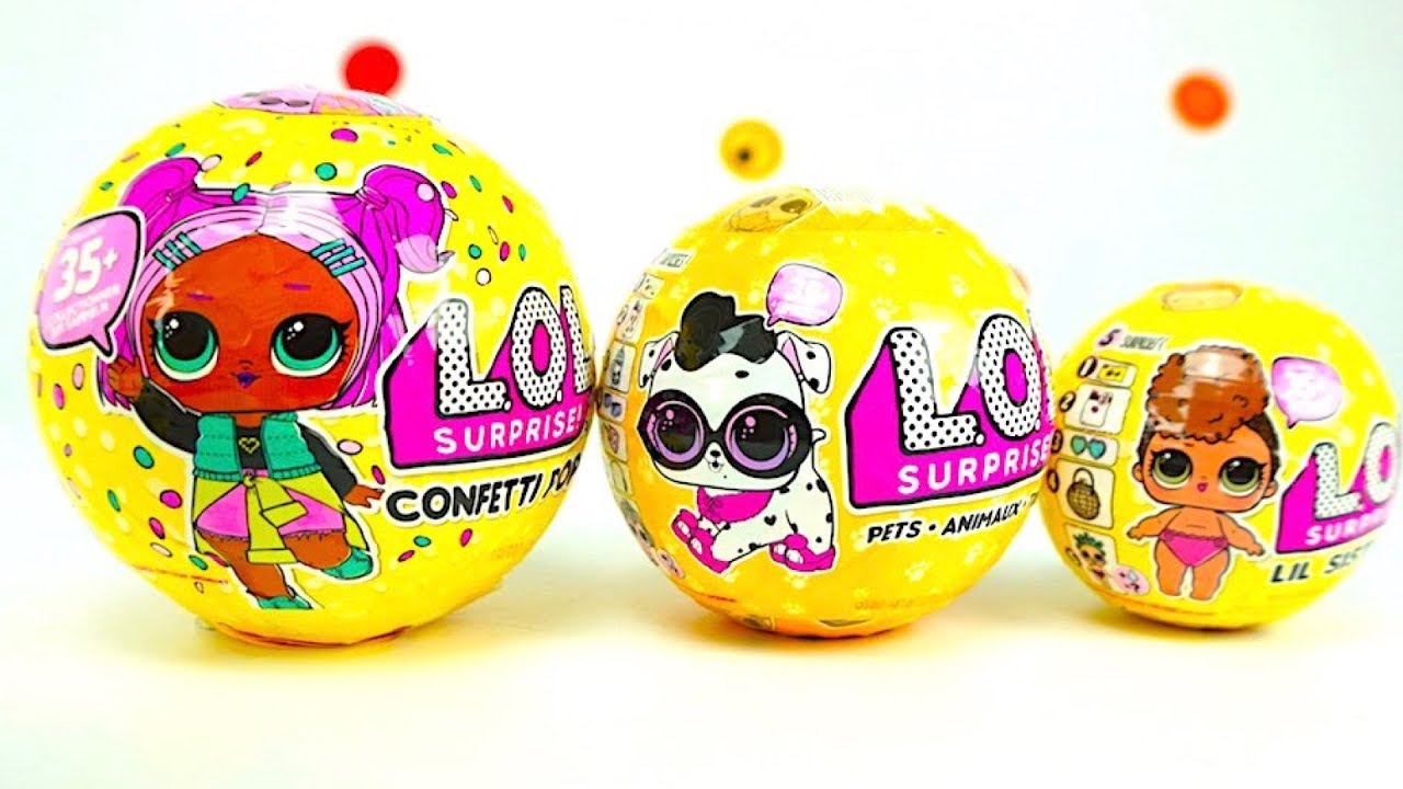 LOL-3-seriya-vse-tri-shara-KONFETTI-LIL-PITOMTSY