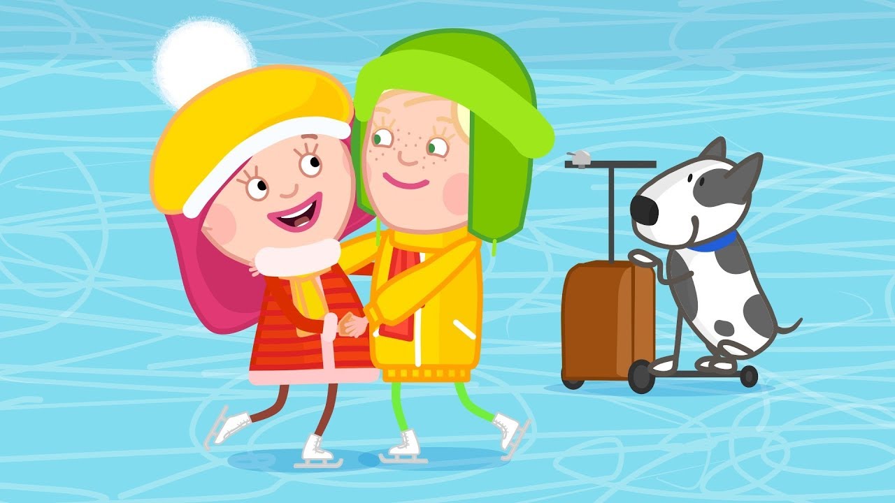 Multik-Smarta-i-chudo-sumka-Smarta-i-Amaliya-idut-na-katok