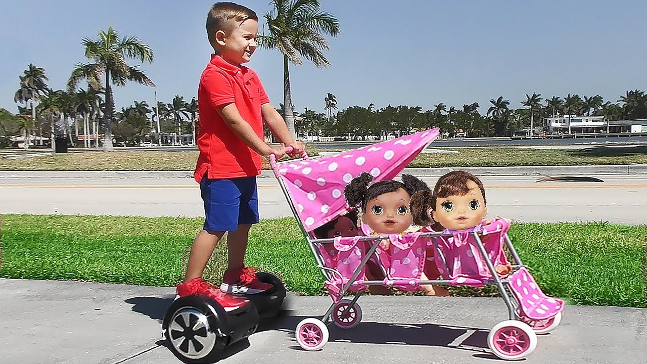 Roma-Pretend-Play-with-Dolls-Baby-Alive-videos-and-Are-you-sleeping-brother-John-song