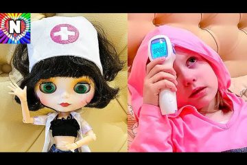 IGRAEM-V-DOKTORA-NASTYUSHIK-V-BOLNITSE-DOKTOR-BLAJZ-Bolnitsa-Nastya-zabolela-Doctor-Blythe-Helps-Baby