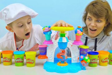 MOROZHENOE-Play-Doh-i-Danik-Vesyoloe-video-dlya-detej-PLEJ-DO-KUHNYA