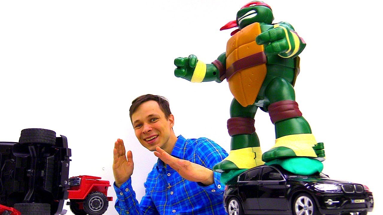 Uskoryaem-bazu-CHerepashek-Nindzya-Video-s-igrushkami-dlya-malchikov