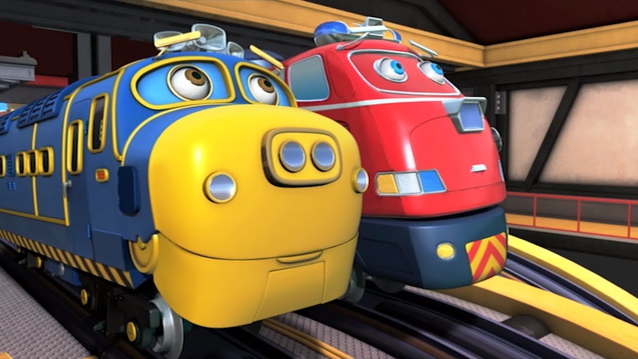 Veselye-parovoziki-iz-CHaggingtona-Novye-serii-Stoj-Koko-Sbezhavshij-parovozik-Multiki
