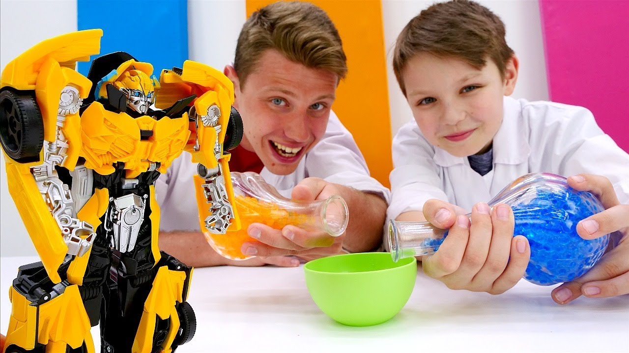 Igry-s-Transformerami-Snotvornoe-dlya-Bamblbi-Video-dlya-detej