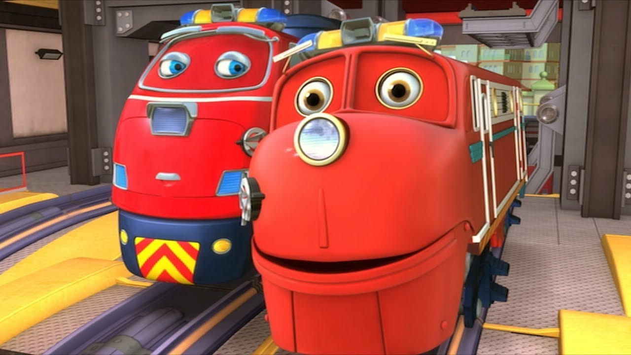 Multiki-Veselye-parovoziki-iz-CHaggingtona-Spasatel-Bryuster-Kak-klast-relsy