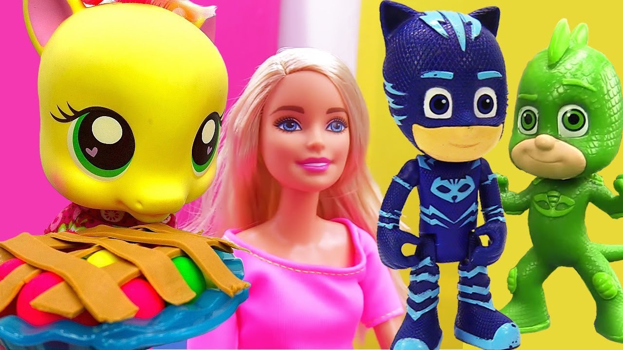 Video-s-igrushkami-LIVE-Poni-Barbi-i-Geroi-v-Maskah
