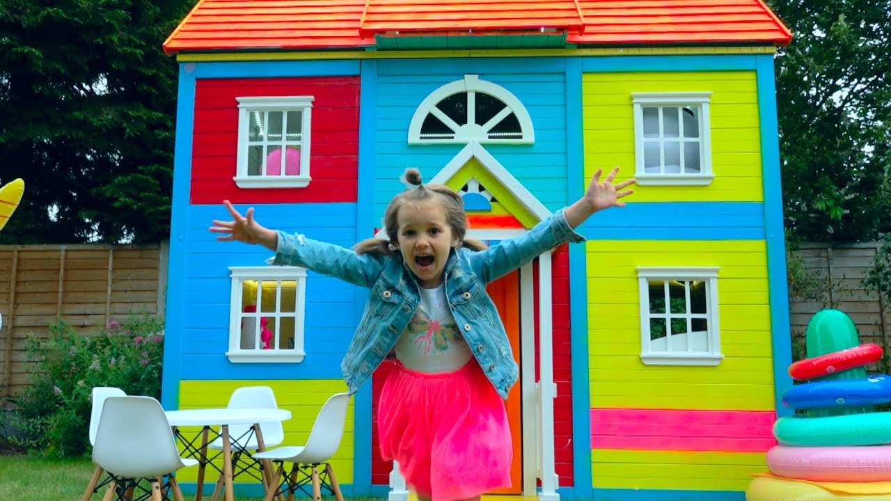 8-000-000-RAZYGRALI-KATYU-i-stavim-mebel-v-2-etazhnyj-DYI-domik-dlya-detej-CUPS-PRANK-for-Miss-Katy