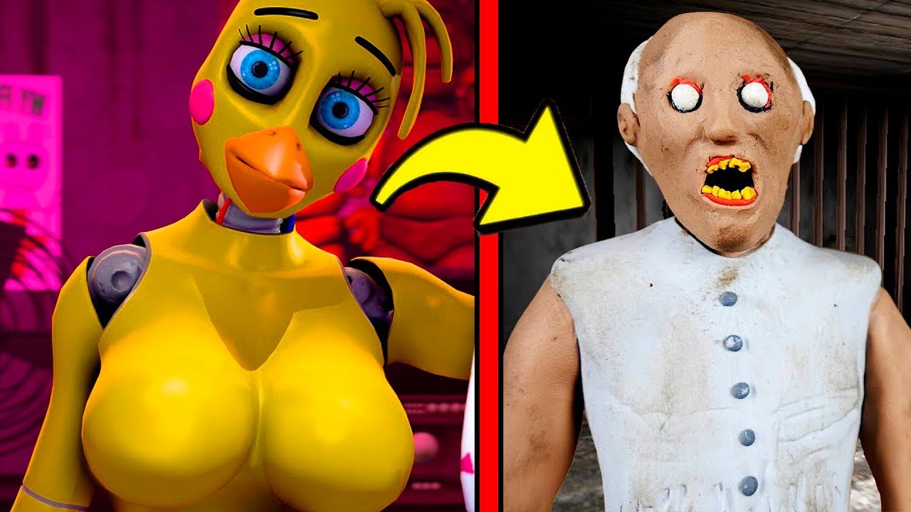 CHTO-BUDET-ESLI-ANIMATRONIK-PREVRATILSYA-V-GRANNY-V-REALNOJ-ZHIZNI-FNAF-Majnkraft-Video-FNAF-Multik