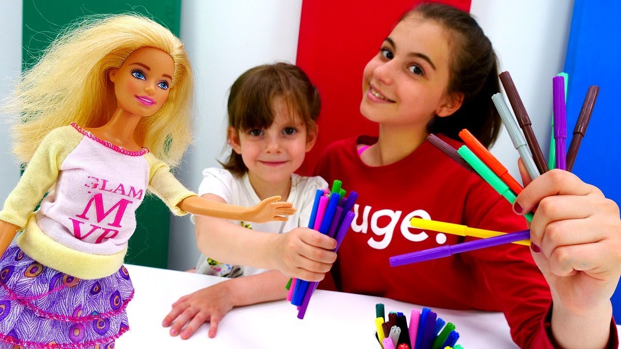 Igry-s-Barbi-CHellendzh-tri-markera-Smeshnye-video