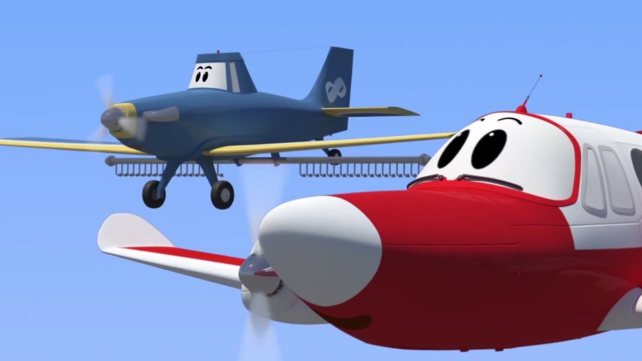 Multfilmy-Budni-aeroporta-Fermer-upryamyj-samolyot-54-seriya