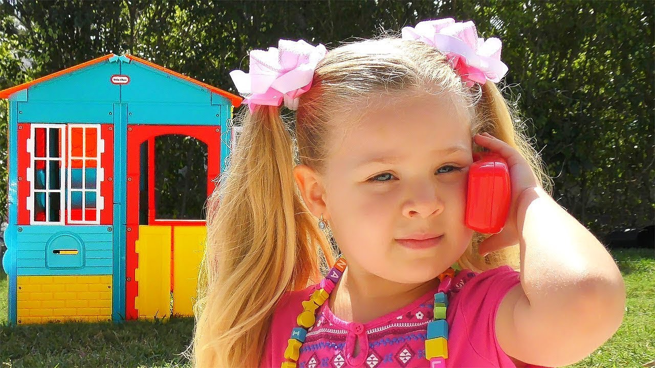 Roma-and-Diana-play-fun-with-Favorite-toys-Funny-Stories-by-Kids-Diana-Show