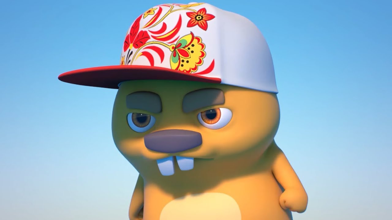 Bobr-dobr-novye-multiki-Letayushhij-barsuk-Mishen