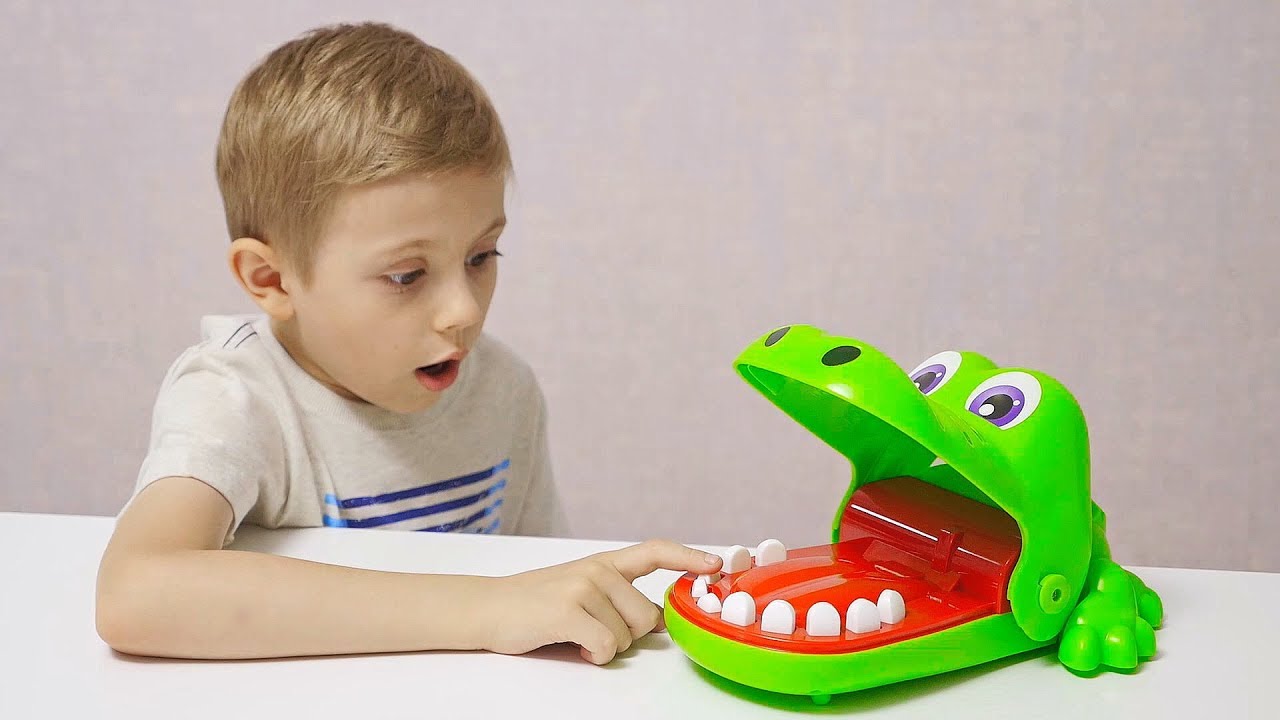 KROKO-Dantist-Vesyolaya-igra-CHELLENDZH-dlya-Detej-i-vsej-semi-Nosiki-Kurnosiki