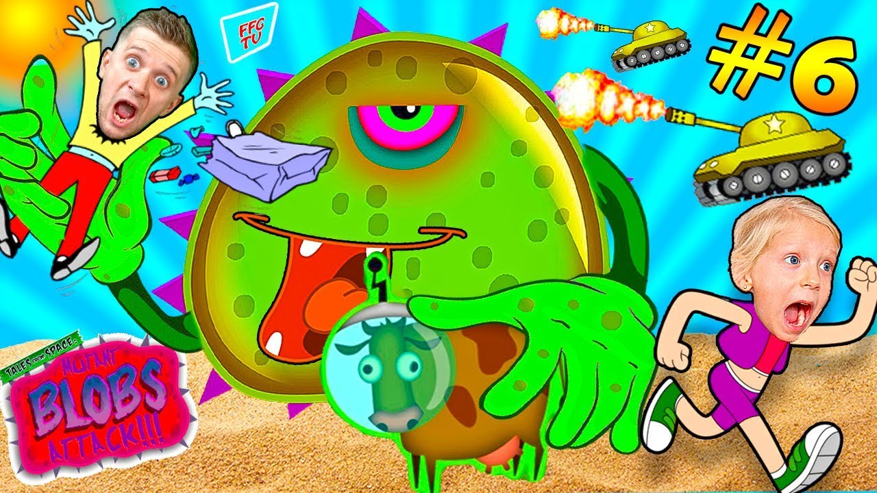 LIZUN-SLIZNYAK-Zahvatyvaet-MIR-6-NAPALI-Na-LYUDEJ-Veselyj-Letsplej-ot-papy-i-Milany-FFGTV-dlya-detej