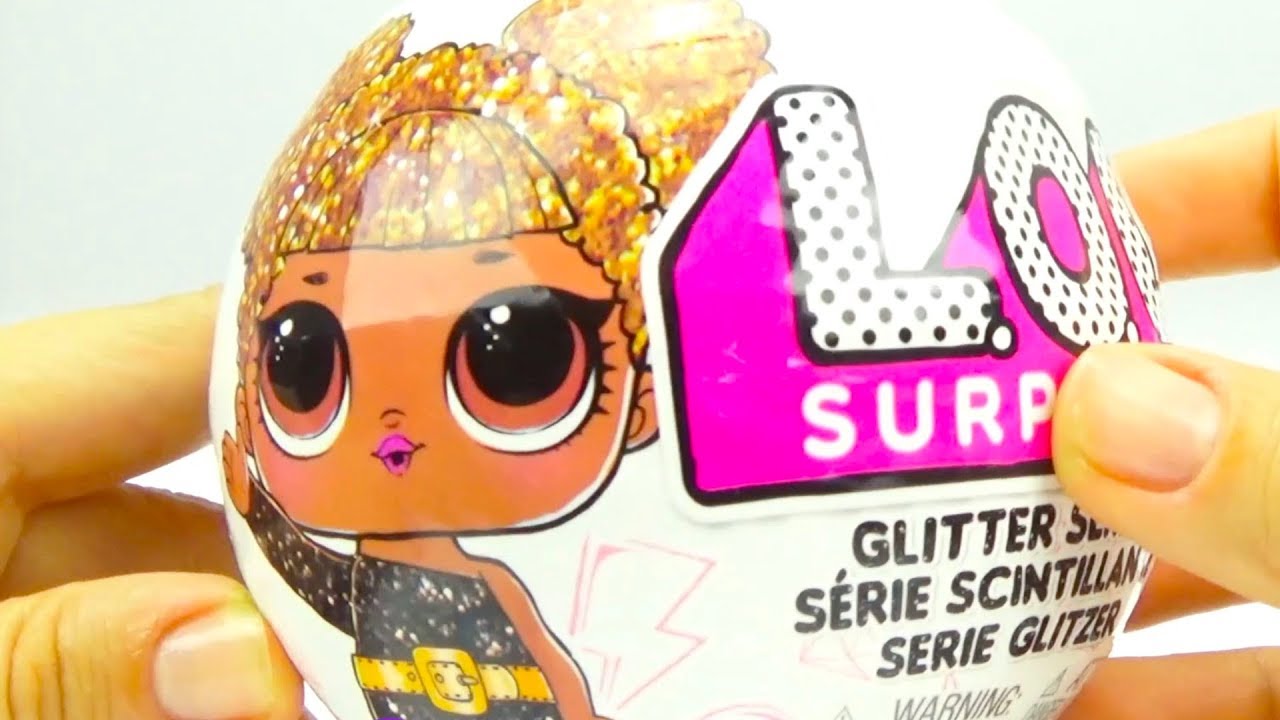 LOL-syurprizy-i-kukolki-raspakovyvaem-gliternuyu-seriyu