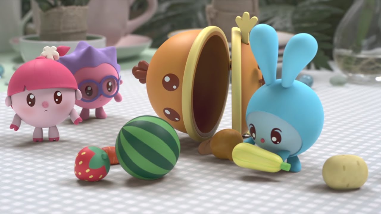 Malyshariki-novye-serii-Nyam-Nyam-125-seriya-Razvivayushhie-multiki-dlya-samyh-malenkih