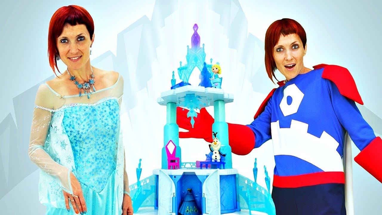 Masha-Kapuki-Elza-i-Volshebnyj-Zamok.-Raspakovka-dlya-devochek