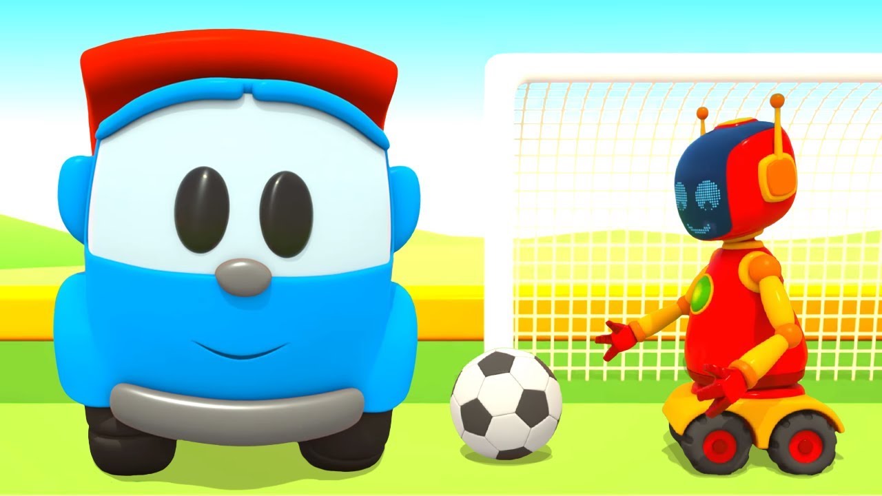 Multiki-pro-mashinki.-Igra-v-futbol-s-Gruzovichkom-Levoj