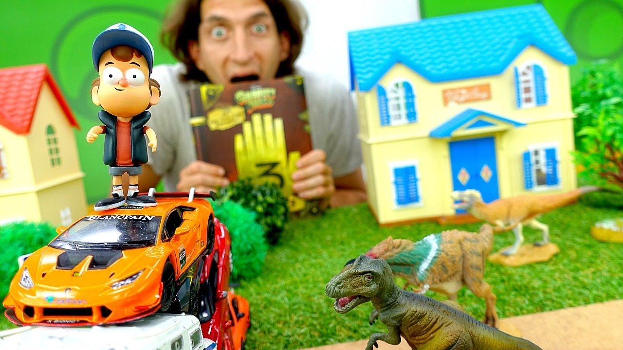 Video-pro-Graviti-Folz-Dipper-i-dinozavry-Dnevnik-Graviti