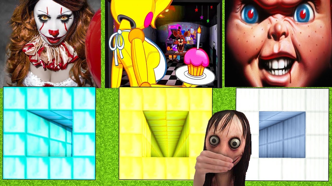 KAKUYU-YAMU-VYBERET-MOMO-ANIMATRONIKI-I-GRENNI-V-MAJNKRAFT-VIDEO-TROLLING-LOVUSHKA-MULTIKI-MINECRAFT