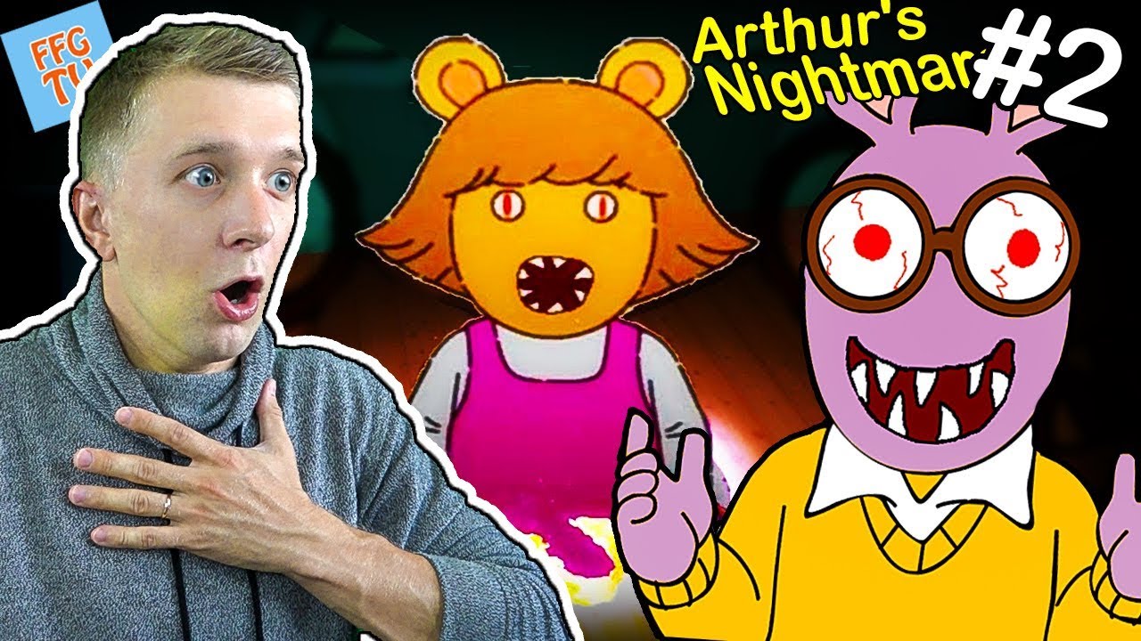 MULT-GEROJ-Artur-PUGAET-NOCHYU-2-v-Igre-Arthurs-Nightmare-Pryachet-igrushki-Papa-Igraet-na-FFGTV