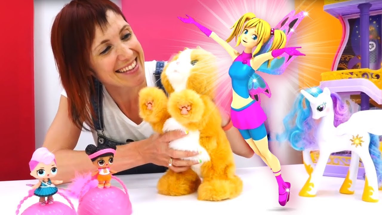 Masha-Kapuki-i-feya-Mimi-vse-serii-s-Barbi-i-Emili