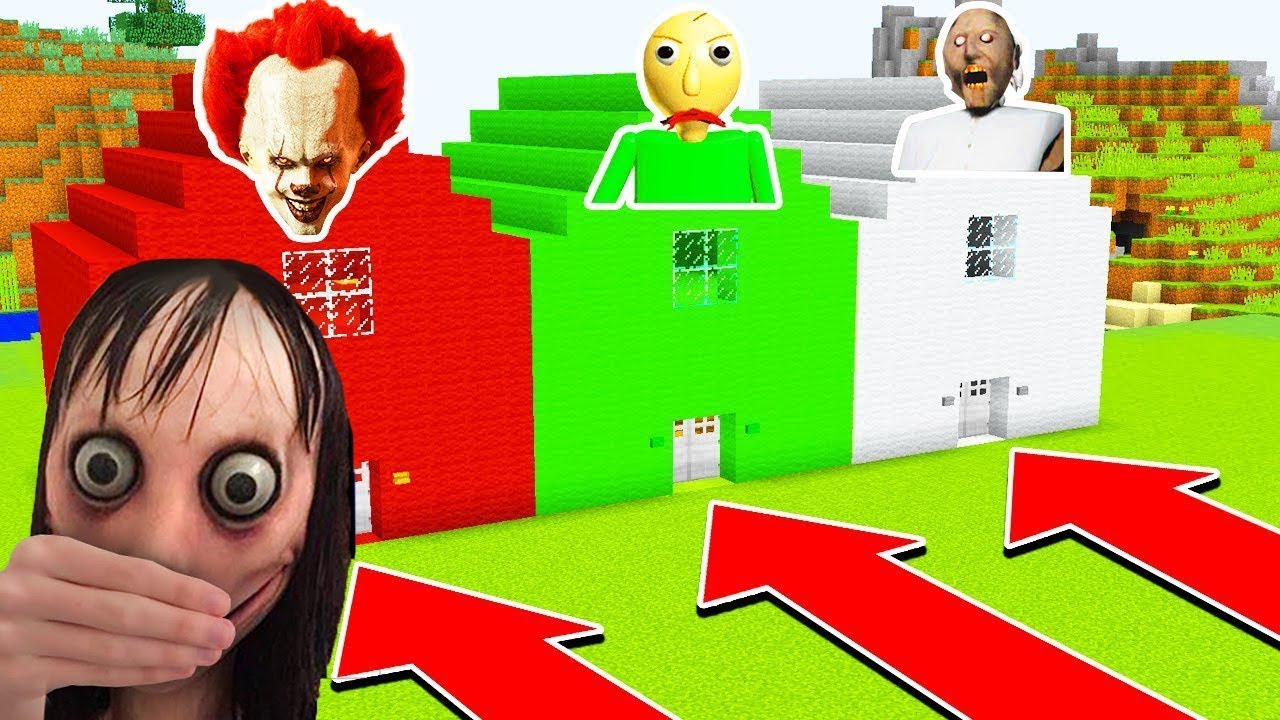 NASHLI-PODVAL-MOMO-V-3-CHASA-NOCHI-BALDI-I-GRENNI-V-MAJNKRAFT-VIDEO-TROLLING-LOVUSHKA-MINECRAFT-SERIAL