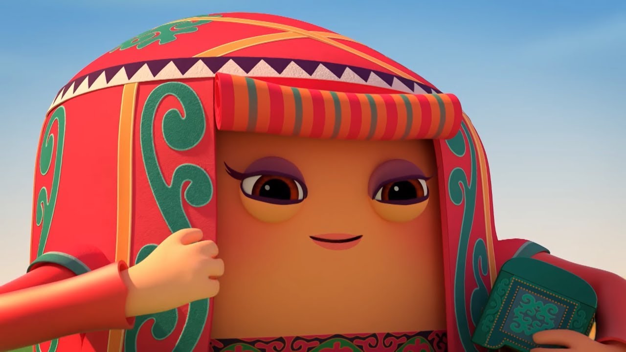 Novye-multiki-Domiki-Dom-Deda-Moroza-Parom-i-YUrta-Poznavatelnye-multfilmy