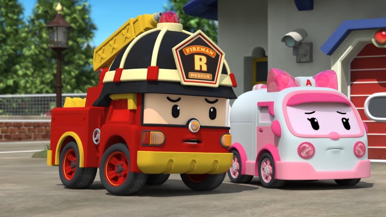 Robokar-Poli-Novye-serii-Roj-i-pozharnaya-bezopasnost-Multiki-pro-mashinki