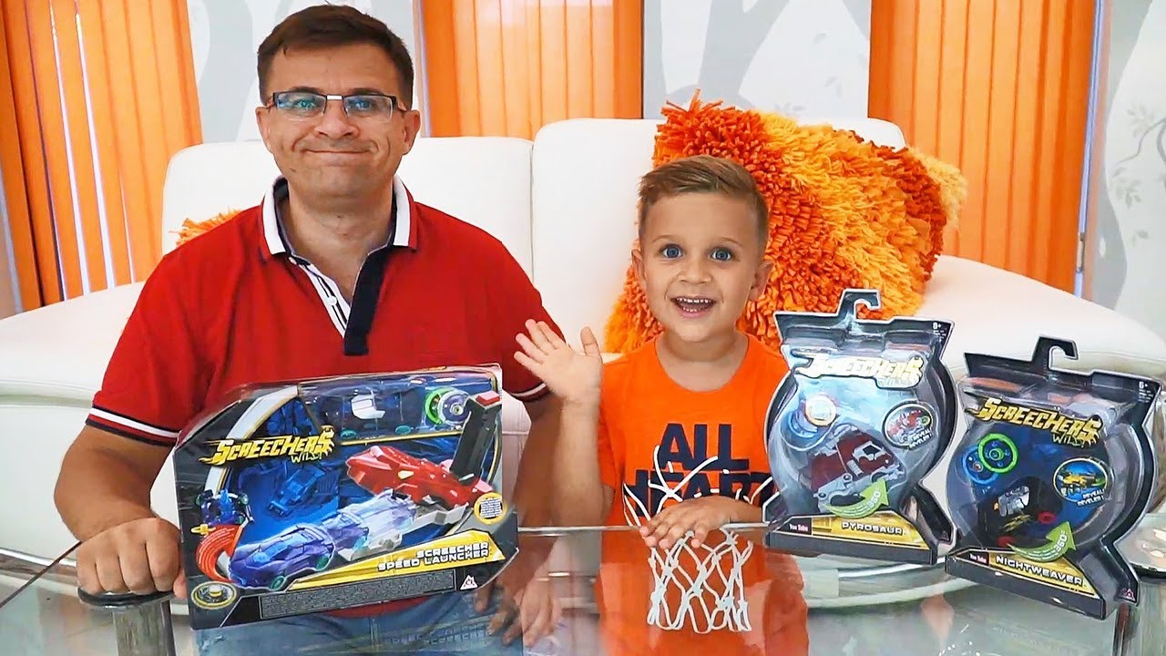 Roma-i-Papa-igrayut-v-mashinki-Dikie-Skrichery