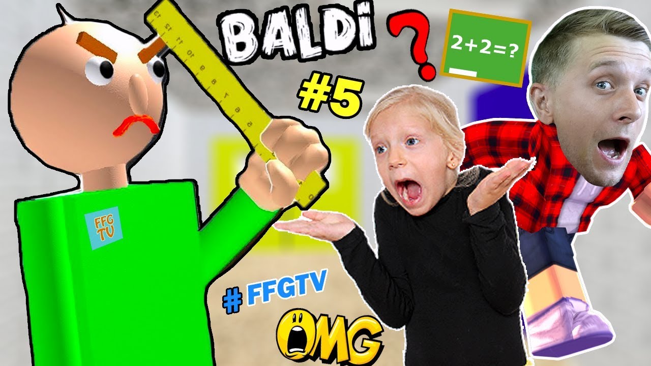 SBEZHALI-iz-SHKOLY-BALDI-Priklyucheniya-Baldi-i-ego-Druzej-v-SHKOLE-ROBLOX-ot-Papy-i-Milany-FFGTV