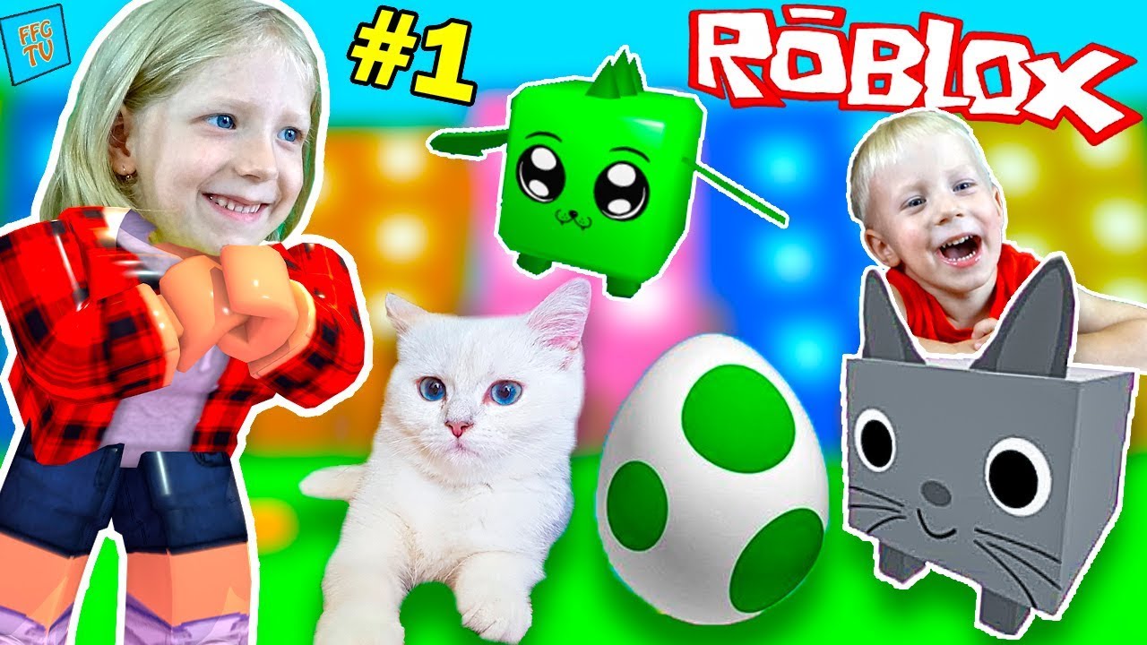 SIMULYATOR-ZHIVOTNYH-v-ROBLOX-Nasha-Kollektsiya-1-Milana-Danya-i-Papa-igrayut-na-FFGTV-Dlya-detej-For-Kids